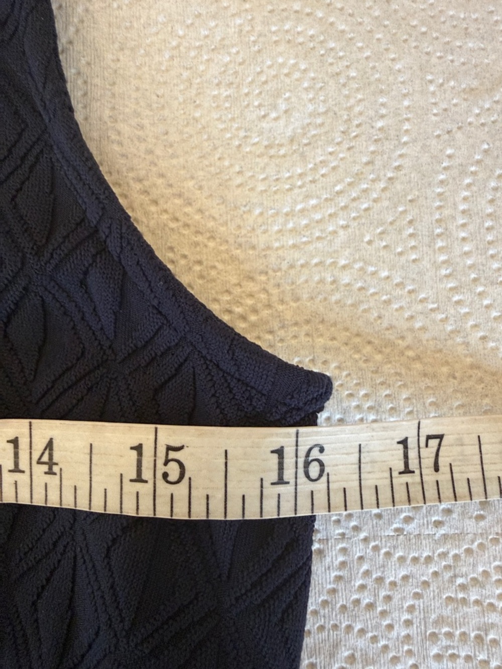 J.McLaughlin Ayla Navy Jacquard Knit Sleeveless Sheath Dress Size XS - Picture 9 of 14